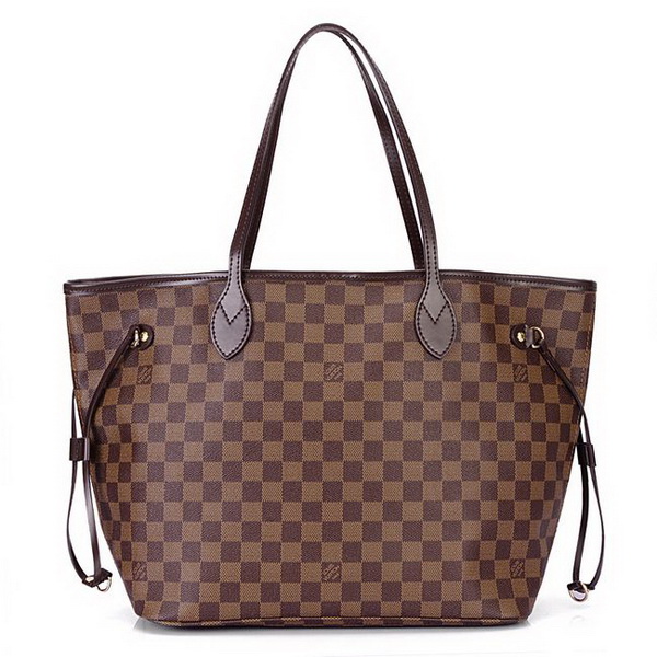 Louis Vuitton Damier Ebene Canvas Neverfull MM N51105 Louis Vuitton Damier Ebene Canvas Neverfull MM N51105